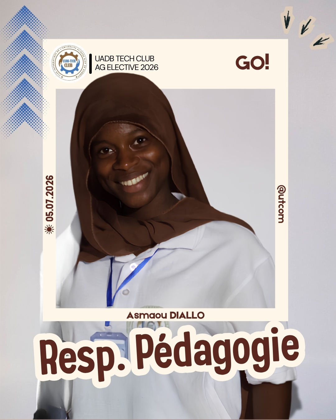 Asmaou DIALLO — Responsable Commission Pédagogique