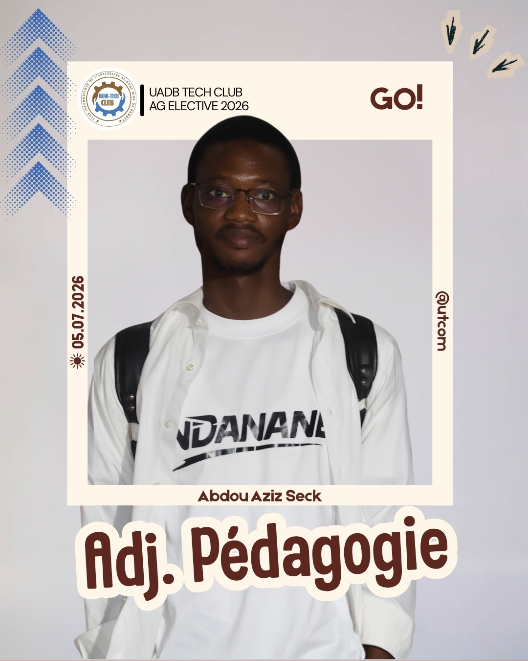Abdou Aziz SECK — Adjoit Responsable Commission Pédagogique