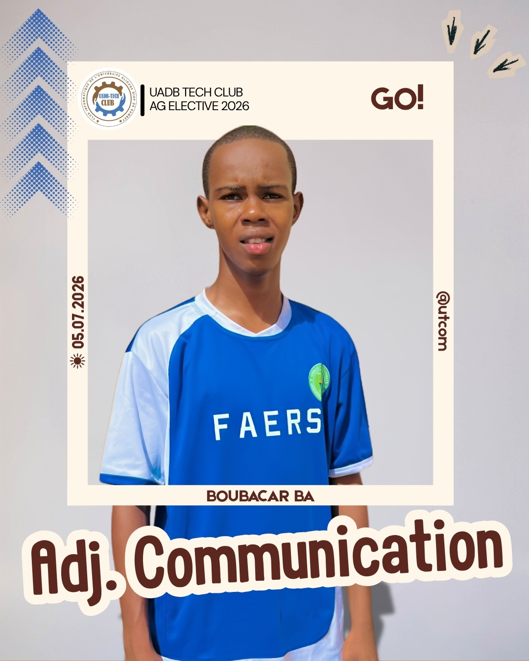 Boubacar BA — Adjoint Responsable Commission Communication