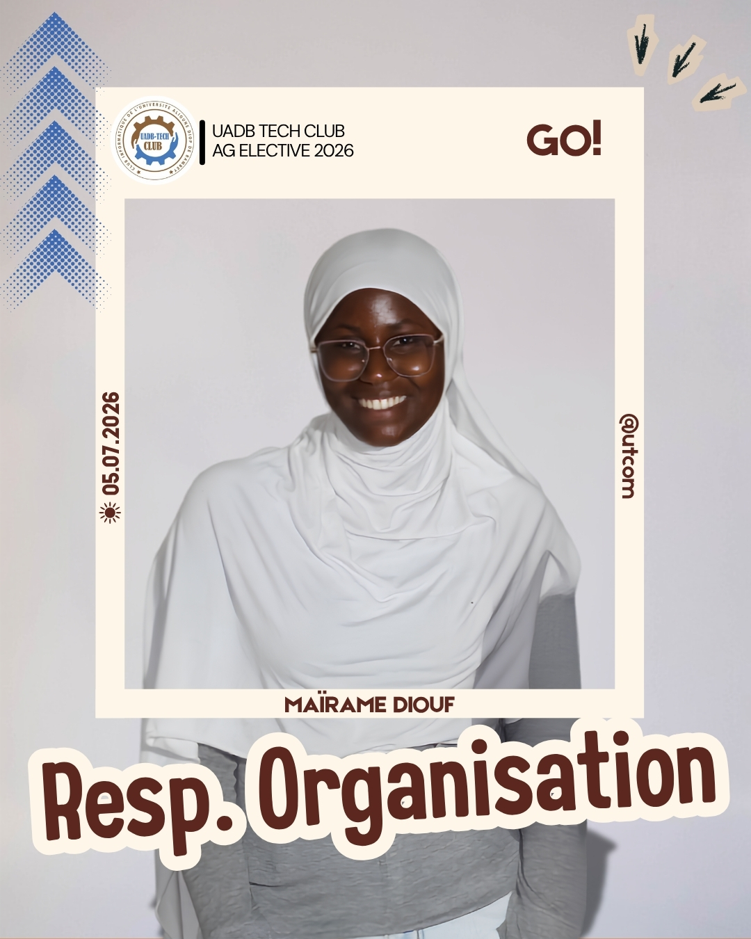 Mairame DIOUF — Responsable Commission Organisation