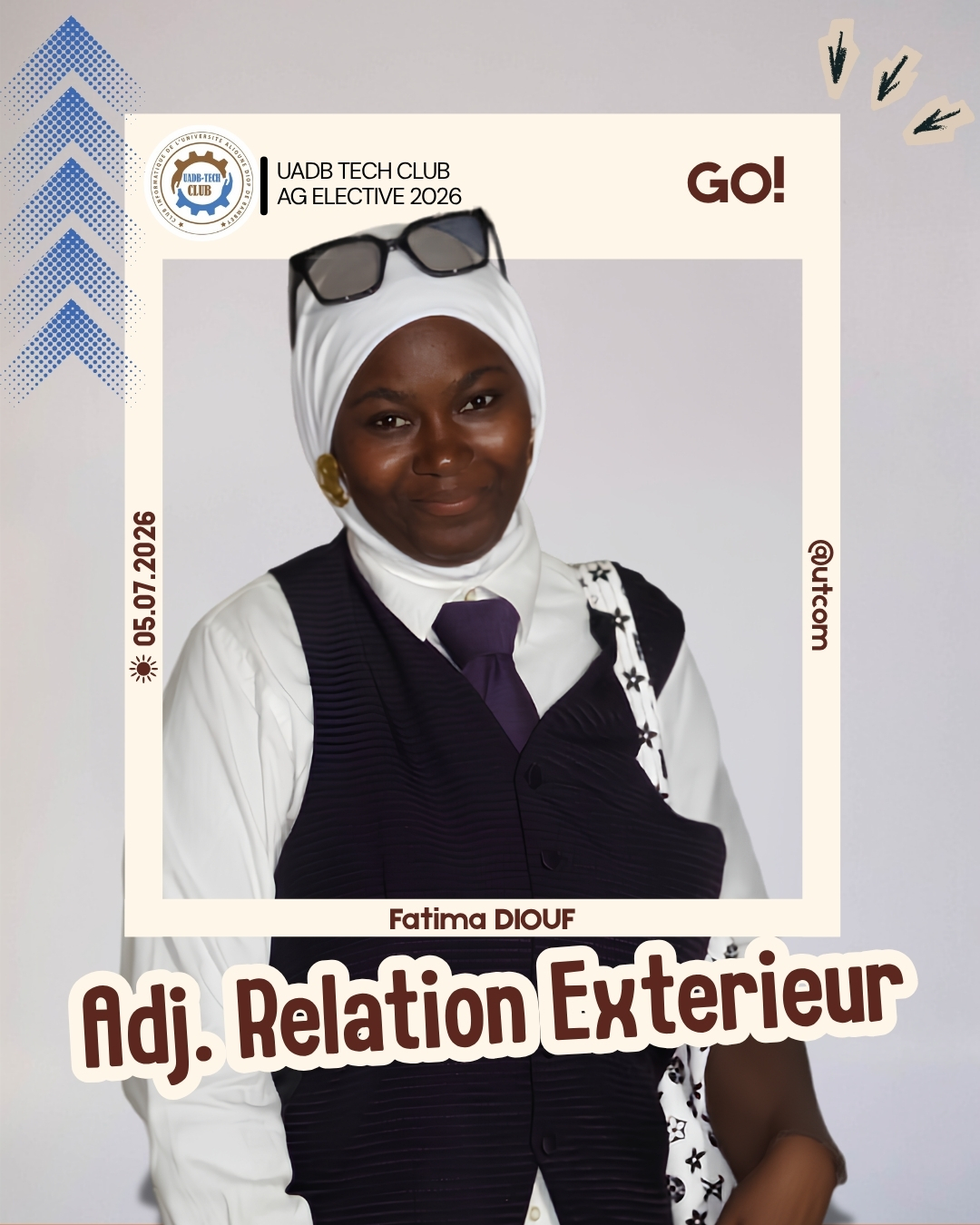 Fatima DIOUF — Adjointe Responsable Commission Relations Extérieure