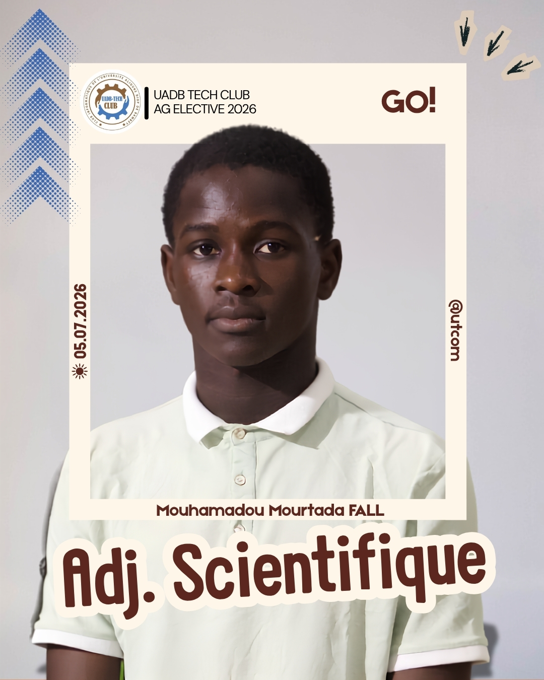 Mouhamadou Mourtada FALL — Adjoint Responsable COmmission Scientifique
